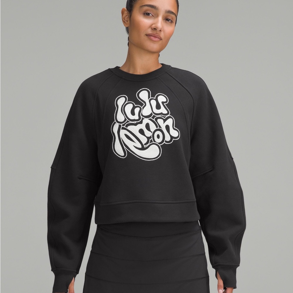 LULULEMON Scuba Oversized Pullover Embroidered
